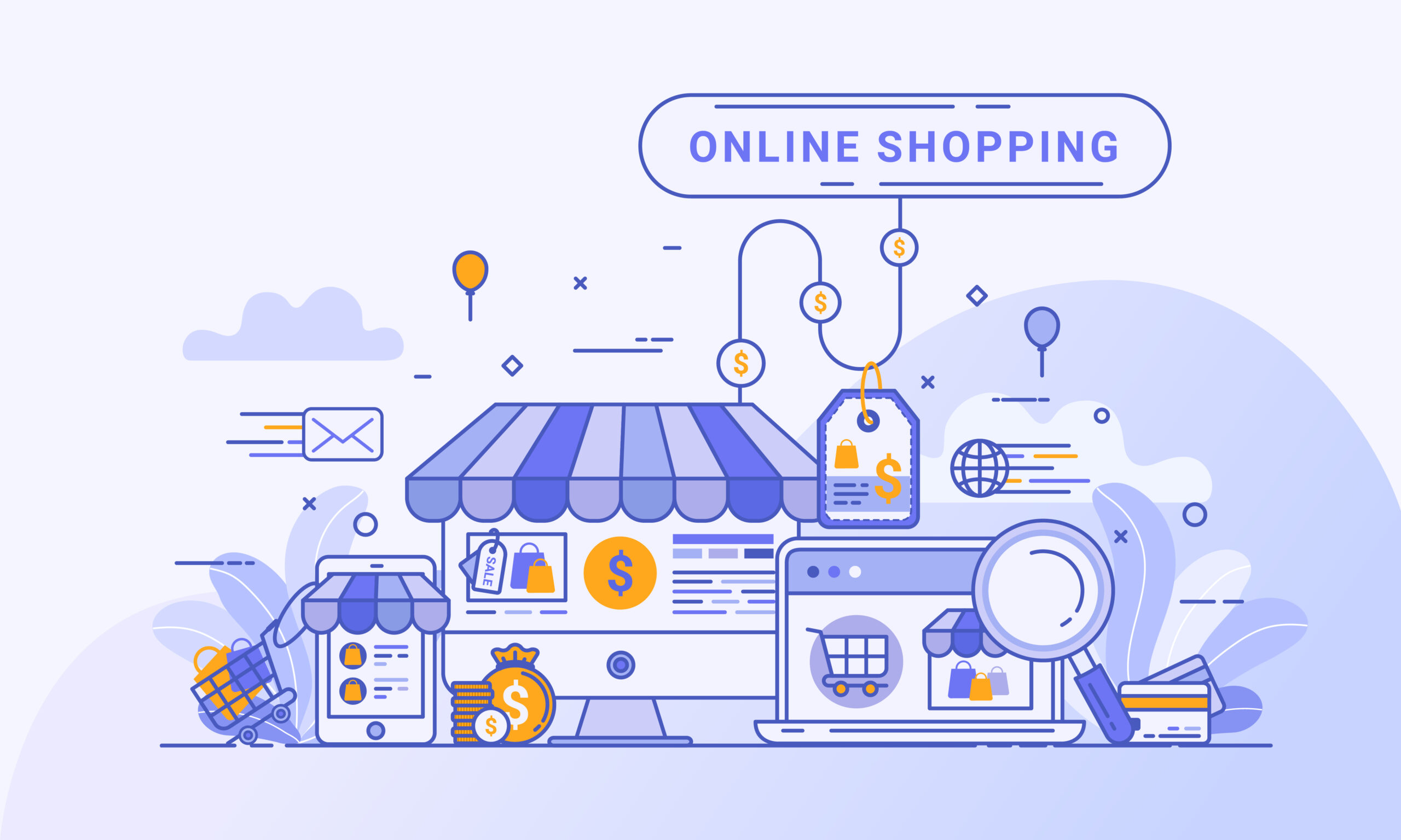 online and ecommerce store