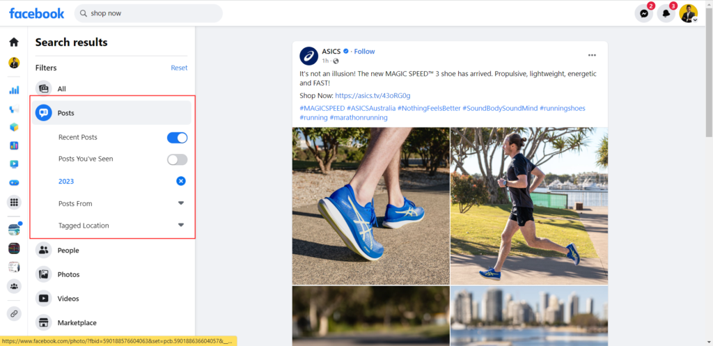 how to find the winning product from facebook search